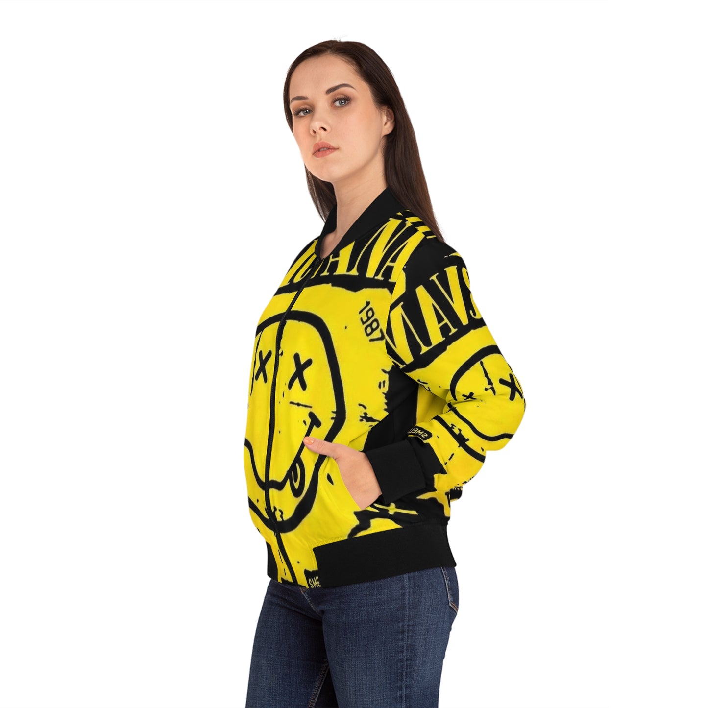 NIRVANA Women's Bomber Jacket