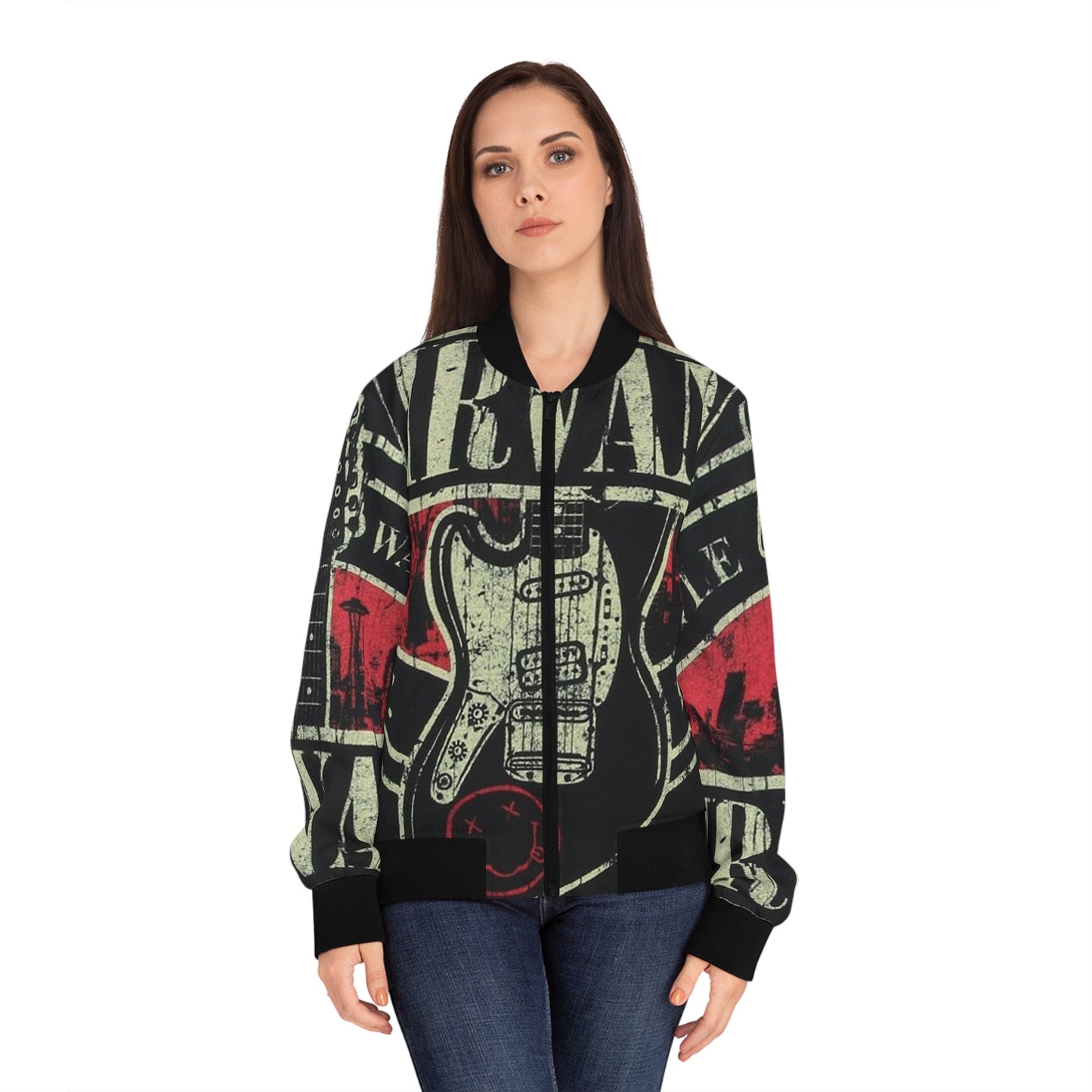 NIRVANA Women's Bomber Jacket