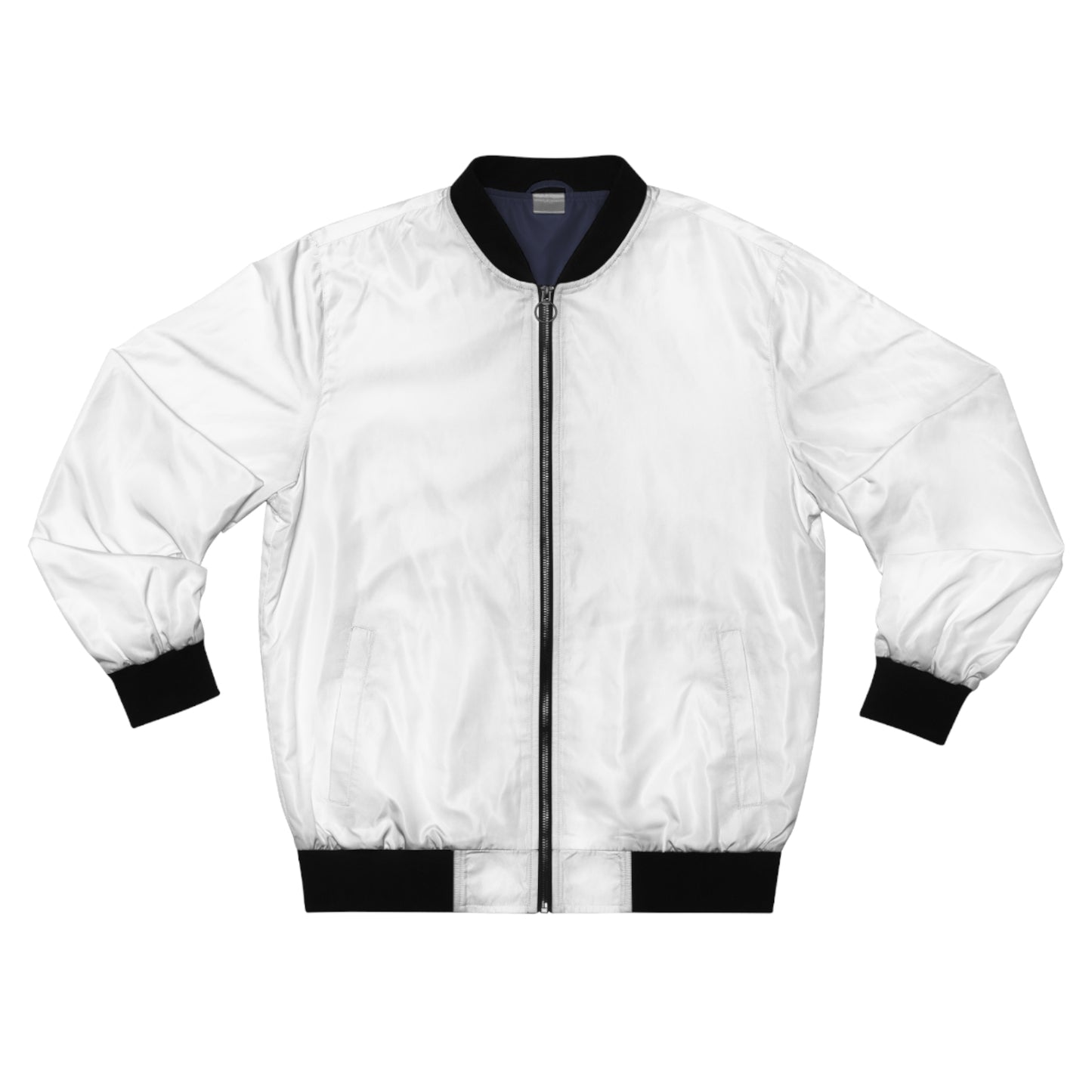 WHITE men's Bomber Jacket