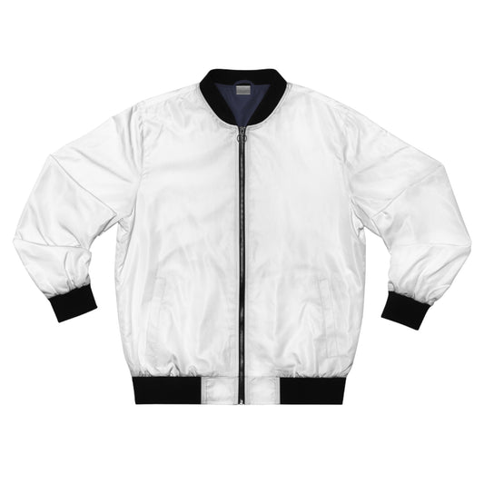 WHITE men's Bomber Jacket