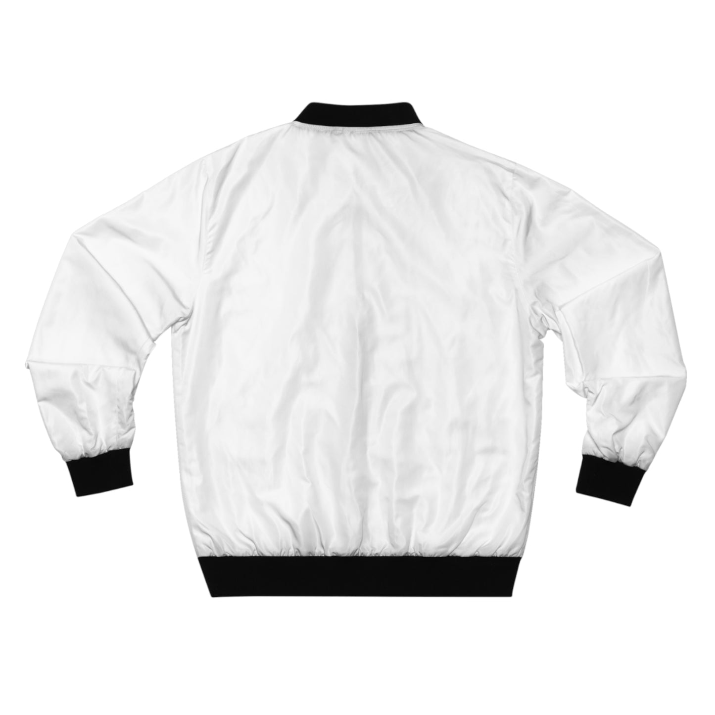 WHITE men's Bomber Jacket
