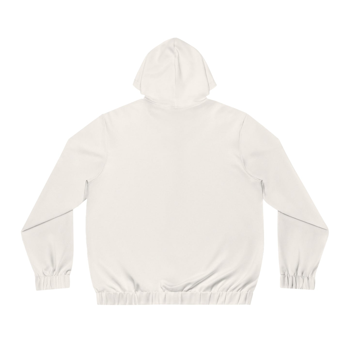 WHITE Full-Zip Hoodie