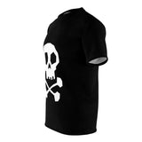 SKULL Unisex Cut & Sew Tee