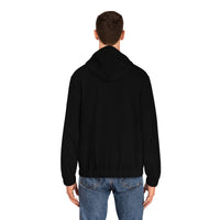 BLACK Full-Zip Hoodie