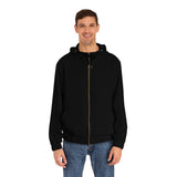 BLACK Full-Zip Hoodie