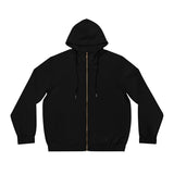 BLACK Full-Zip Hoodie