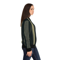 STRIPED Women's Bomber Jacket