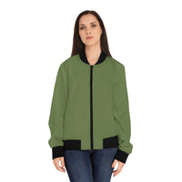 GREEN Women's Bomber Jacket