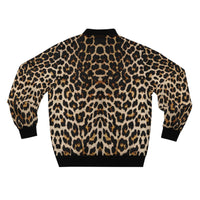 LEOPARD PRINT Bomber Jacket