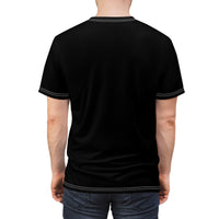 BLACK Unisex Cut & Sew Tee