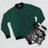 DARK GREEN Bomber Jacket