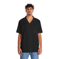 BLACK Hawaiian Shirt