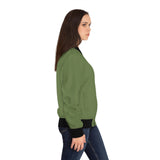 GREEN Women's Bomber Jacket