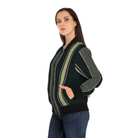 STRIPED Women's Bomber Jacket