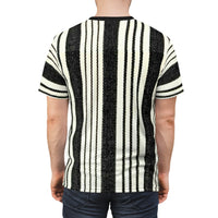 STRIPED Unisex Cut & Sew Tee