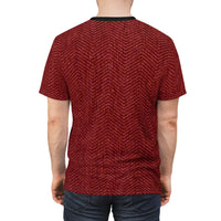 RED Unisex Cut & Sew Tee