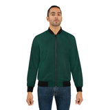 DARK GREEN Bomber Jacket