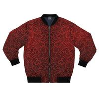 RED Bomber Jacket