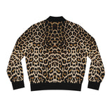 LEOPARD PRINT Women's Bomber Jacket