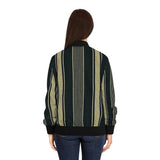 STRIPED Women's Bomber Jacket