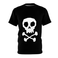 SKULL Unisex Cut & Sew Tee