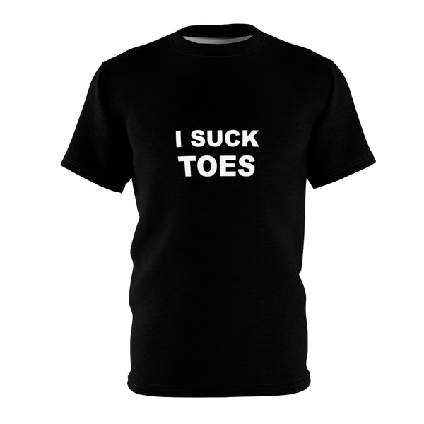 I SUCK TOES Unisex Cut & Sew Tee