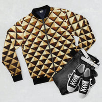 DIAMOND GOLD Bomber Jacket