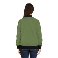 GREEN Women's Bomber Jacket