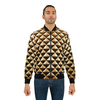 DIAMOND GOLD Bomber Jacket