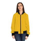 YELLOW Women's Bomber Jacket